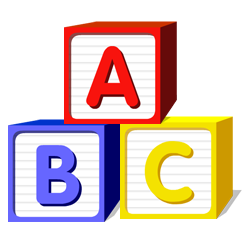 Alphabet Block Letters activity screenshot
