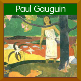 Paul Gauguin activity screenshot