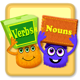 Verbs & Nouns - Grammar Buddies activity screenshot