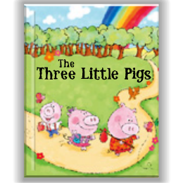 The Three Little Pigs activity screenshot