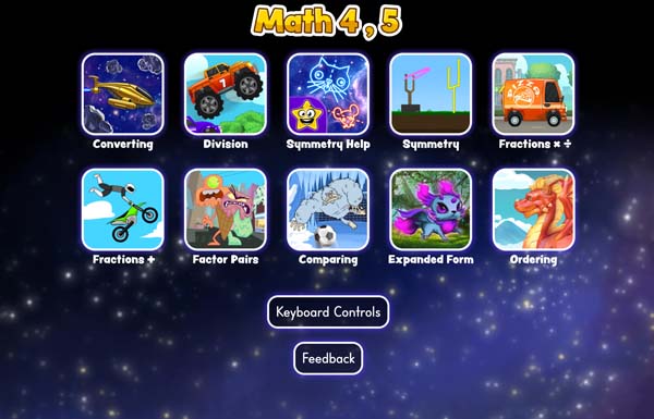 Guides to Using Starfall - Fourth Grade Math