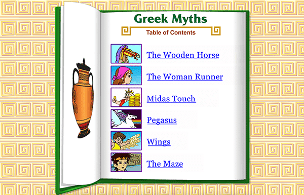 Greek Myths index