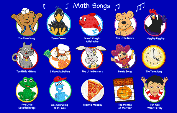 Math Songs index