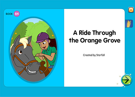 A Ride Through the Orange Grove activity screenshot