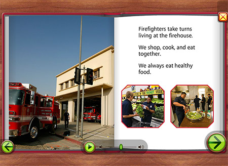 A Day in the Life of a Firefighter activity screenshot