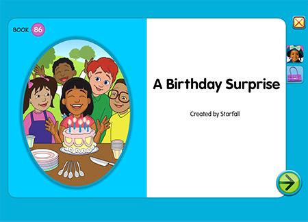 A Birthday Surprise activity screenshot