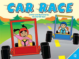 Car Race Book Icon