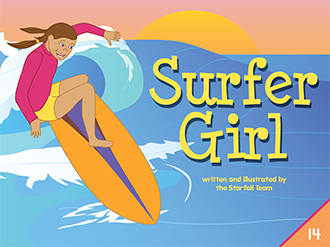 Surfer Girl Book Icon