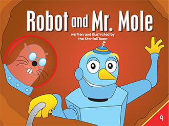 Robot & Mr. Mole Book Icon