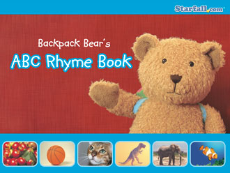 Backpack Bear's ABC Rhyme Book Book Icon