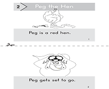 Peg the Hen Cut-Up Book Icon