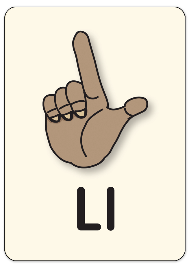 American Sign Language Poster - Starfall | Parent-Teacher Center