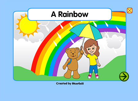 A Rainbow activity screenshot